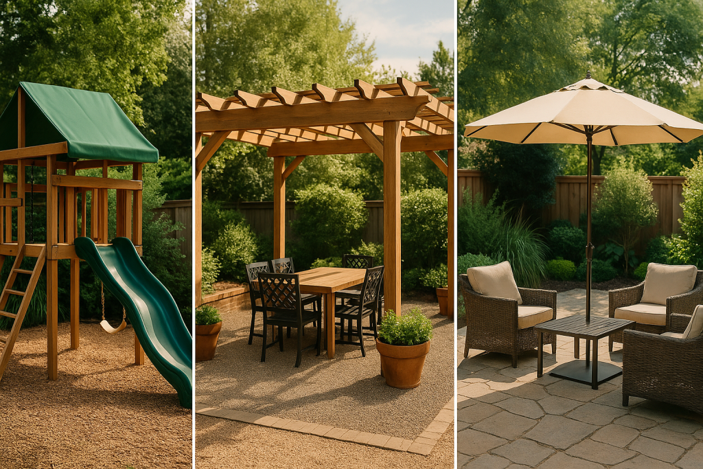 Creating the perfect shaded play paradise: your guide to playset shade structures and more